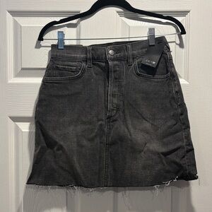 Joe's Jeans Black Denim Skirt